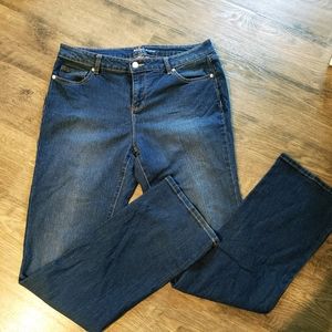 👖EUC NY&Co. Barely Bootcut Jeans, Sz 12